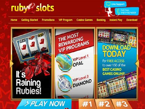 ruby slots log in.